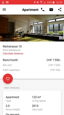 homegate.ch android App screenshot 3